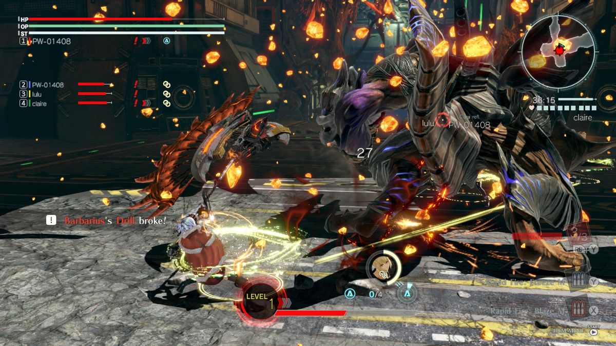 God Eater 2 Rage Burst screenshot 2 for Playstation 4